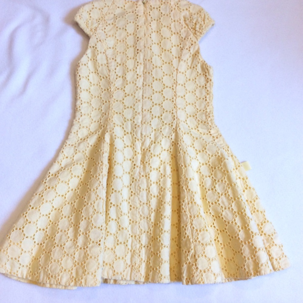 Children’s place yellow eyelet dress - Picture 4 of 6